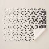 Abstrakter geometrischer Entwurf Sherpadecke (Vorderseite (Horizontal))