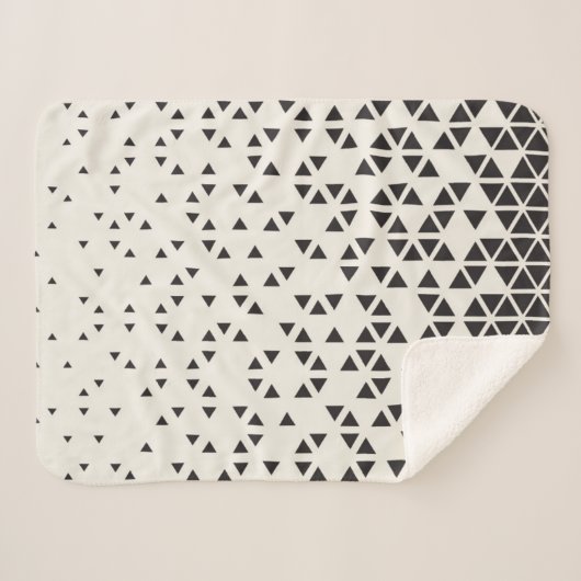 Abstrakter geometrischer Entwurf Sherpadecke (Vorderseite (Horizontal))