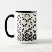 Abstrakter geometrischer Entwurf Tasse (Links)