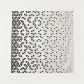 Abstrakter geometrischer Entwurf Wandteppich (Vorderseite (Horizontal))
