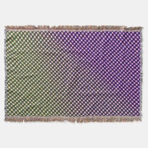 Abstrakter geometrischer Gradienten-Karo-Muster 12 Decke