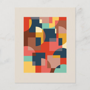 Abstrakter geometrischer Hintergrund