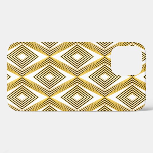 Abstrakter geometrischer Hintergrund. Art Deco.  Case-Mate iPhone Hülle (Rückseite (Horizontal))