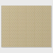 Abstrakter geometrischer Hintergrund Art Deco Geschenkpapier (Flach)