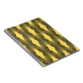 Abstrakter geometrischer Hintergrund. Art Deco ill Notizblock (Rechte Seite)