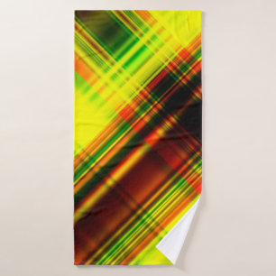 abstrakter geometrischer Hintergrund Badehandtuch