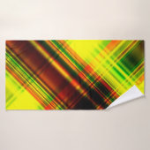 abstrakter geometrischer Hintergrund Badehandtuch (Badehandtuch)