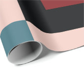 Abstrakter, geometrischer Hintergrund, farbig, sch Geschenkpapier (Rolleneckpunkt)