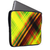 abstrakter geometrischer Hintergrund Laptopschutzhülle (Vorne Rechts)
