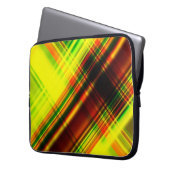 abstrakter geometrischer Hintergrund Laptopschutzhülle (Vorderseite Links)