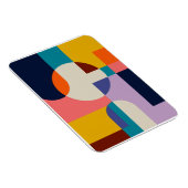 Abstrakter geometrischer Hintergrund Magnet (Rechte Seite)