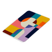 Abstrakter geometrischer Hintergrund Magnet (Linke Seite)