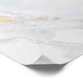 Abstrakter geometrischer Hintergrund. Moderne Marm Poster (Ecke)