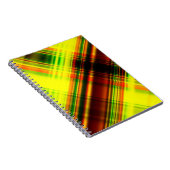 abstrakter geometrischer Hintergrund Notizblock (Rechte Seite)