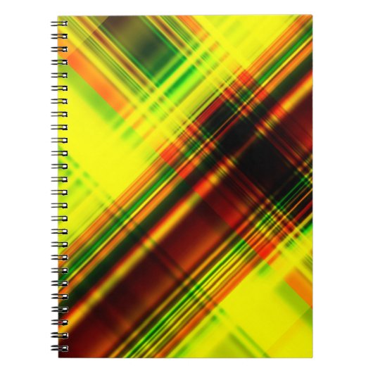 abstrakter geometrischer Hintergrund Notizblock (Vorderseite)