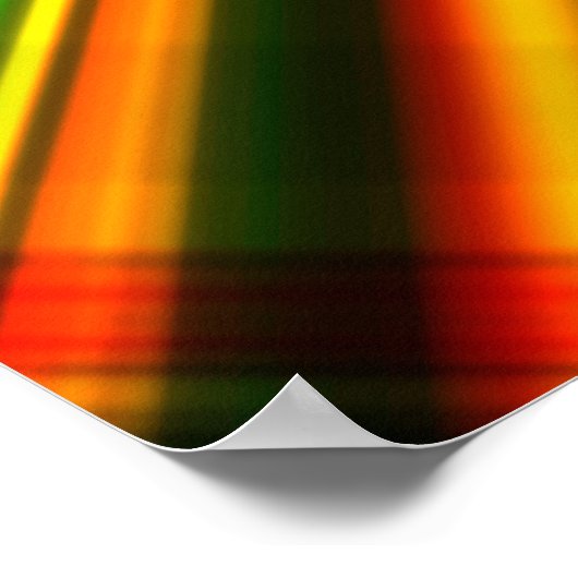 abstrakter geometrischer Hintergrund Poster (Ecke)