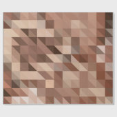 Abstrakter geometrischer Hintergrund sieht stilisi Geschenkpapier (Flach)