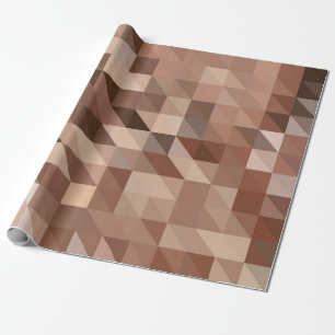 Abstrakter geometrischer Hintergrund sieht stilisi Geschenkpapier