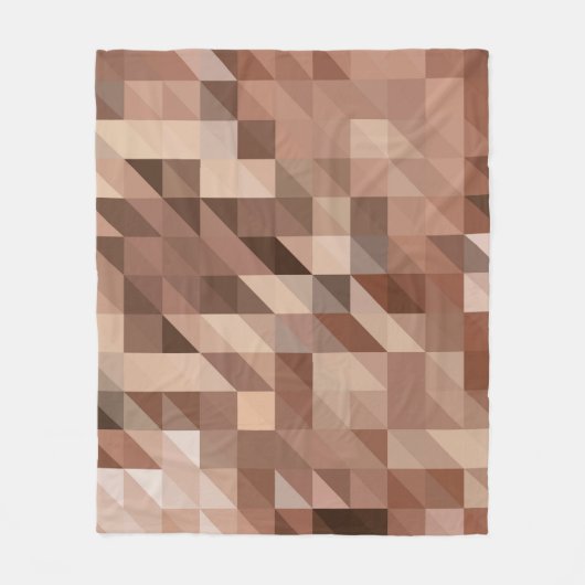 Abstrakter geometrischer Hintergrund sieht wie sti Fleecedecke (Vorderseite)