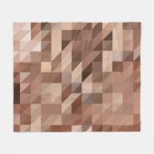 Abstrakter geometrischer Hintergrund sieht wie sti Fleecedecke (Vorderseite (Horizontal))