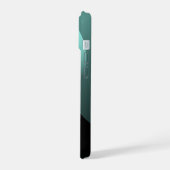 Abstrakter geometrischer iPhone 15 Hülle (Linke Seite)
