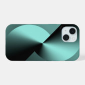 Abstrakter geometrischer iPhone 15 Hülle (Rückseite (Horizontal))