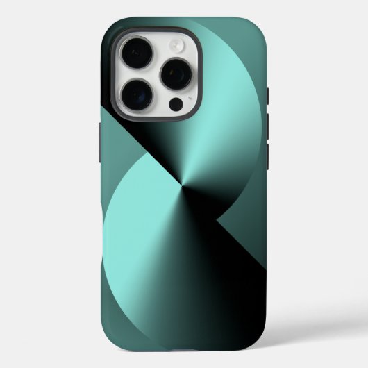 Abstrakter geometrischer iPhone 16 Pro Hülle (Rückseite)