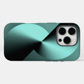 Abstrakter geometrischer iPhone 16 Pro Hülle (Rückseite (Horizontal))