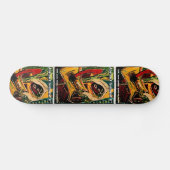 ABSTRAKTER GITARIST II SKATEBOARD (Horizontal)