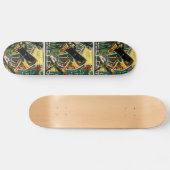 ABSTRAKTER GITARIST III SKATEBOARD (Horizontal)