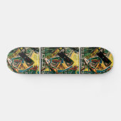 ABSTRAKTER GITARIST III SKATEBOARD (Horizontal)