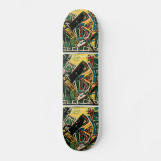 ABSTRAKTER GITARIST III SKATEBOARD