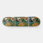 ABSTRAKTER GITARIST V SKATEBOARD (Horizontal)
