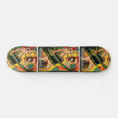 ABSTRAKTER GITARIST VI SKATEBOARD (Horizontal)