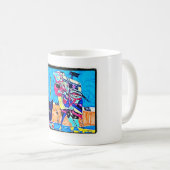 ABSTRAKTER GITARIST ZEICHNEND KAFFEETASSE (VorderseiteRechts)