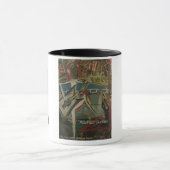 abstrakter Gitarrist Tasse (Zentrum)