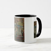abstrakter Gitarrist Tasse (VorderseiteRechts)