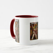 abstrakter Gitarrist VII Tasse (Vorderseite Links)