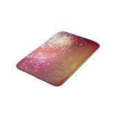 Abstrakter glamouröser, glänzender Hintergrund. Badematte (Schrägansicht)