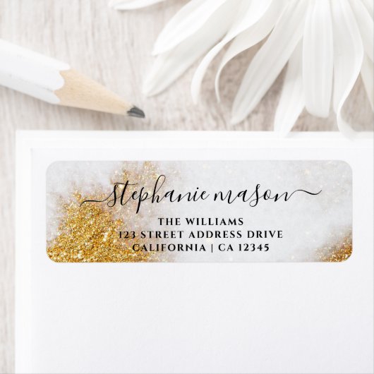 Abstrakter Glitzer (Insitu)