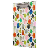 Abstrakter Glitzer aus Pebble Gold + Ihr Logo Klemmbrett (Links)