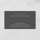 Abstrakter Glitzer der Rose Visitenkarte (Rückseite)