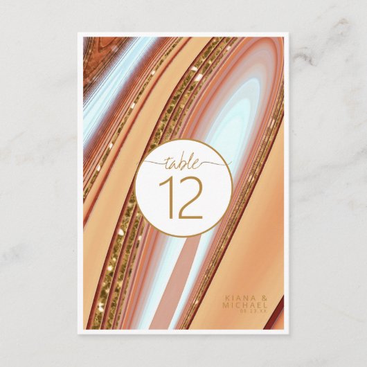 Abstrakter Glitzer Strata Tischnummer SW ID903 (Vorderseite)