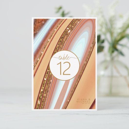 Abstrakter Glitzer Strata Tischnummer SW ID903 (Stehend Vorderseite)