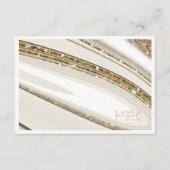 Abstrakter Glitzer Strata Wedding Details - ID903 Begleitkarte (Vorderseite)