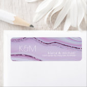 Abstrakter Glitzer Strata Wedding Lilac ID903 (Insitu)