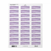 Abstrakter Glitzer Strata Wedding Lilac ID903 (Vorne)