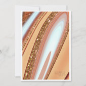 Abstrakter Glitzer Strata Wedding Menu SouthW ID90 (Vorderseite)