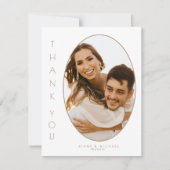 Abstrakter Glitzer Strata Wedding Vielen Dank IV I Dankeskarte (Vorderseite)