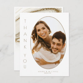 Abstrakter Glitzer Strata Wedding Vielen Dank IV I Dankeskarte